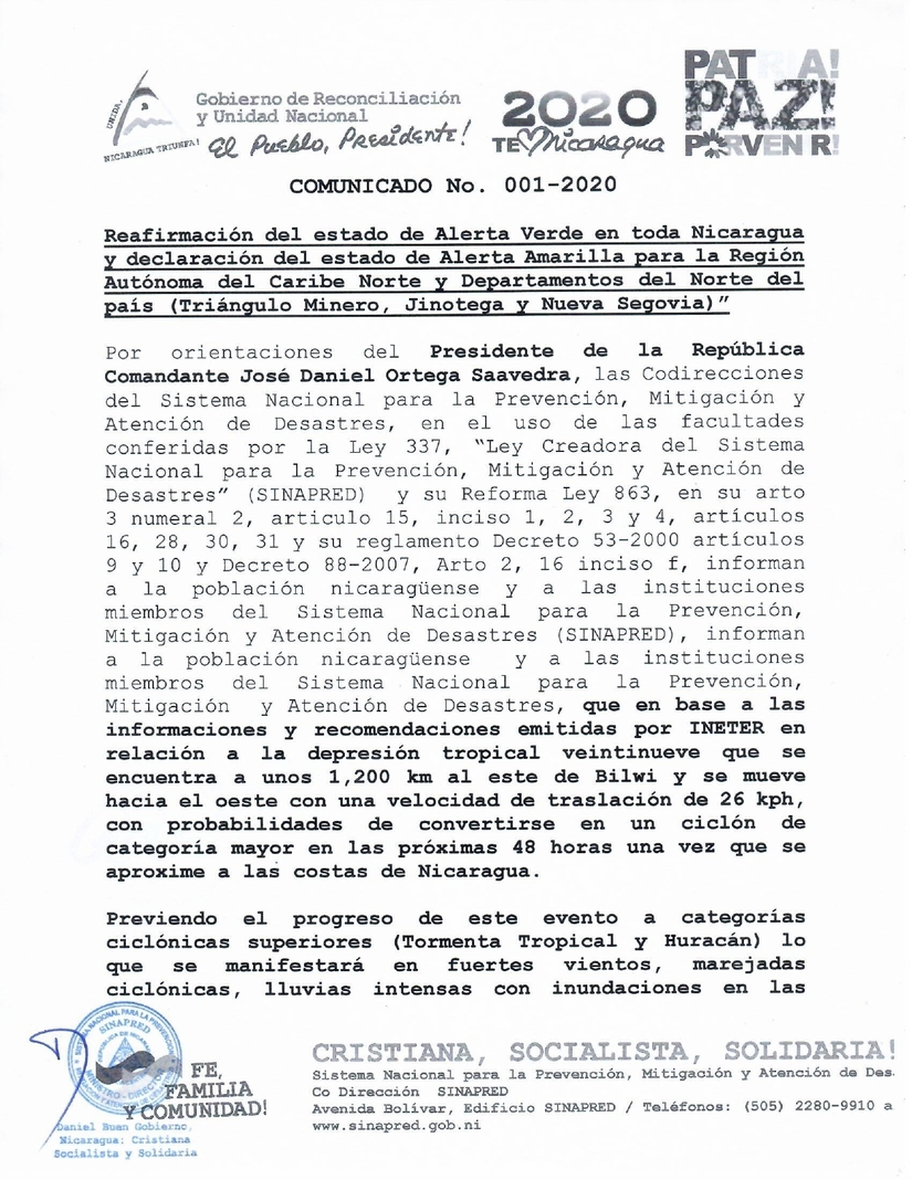 comunicado